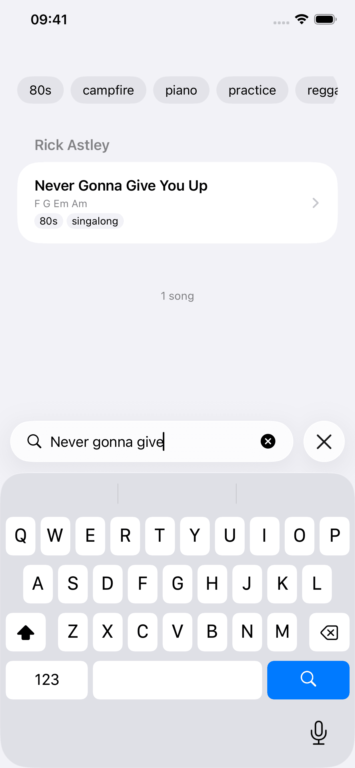 Search results