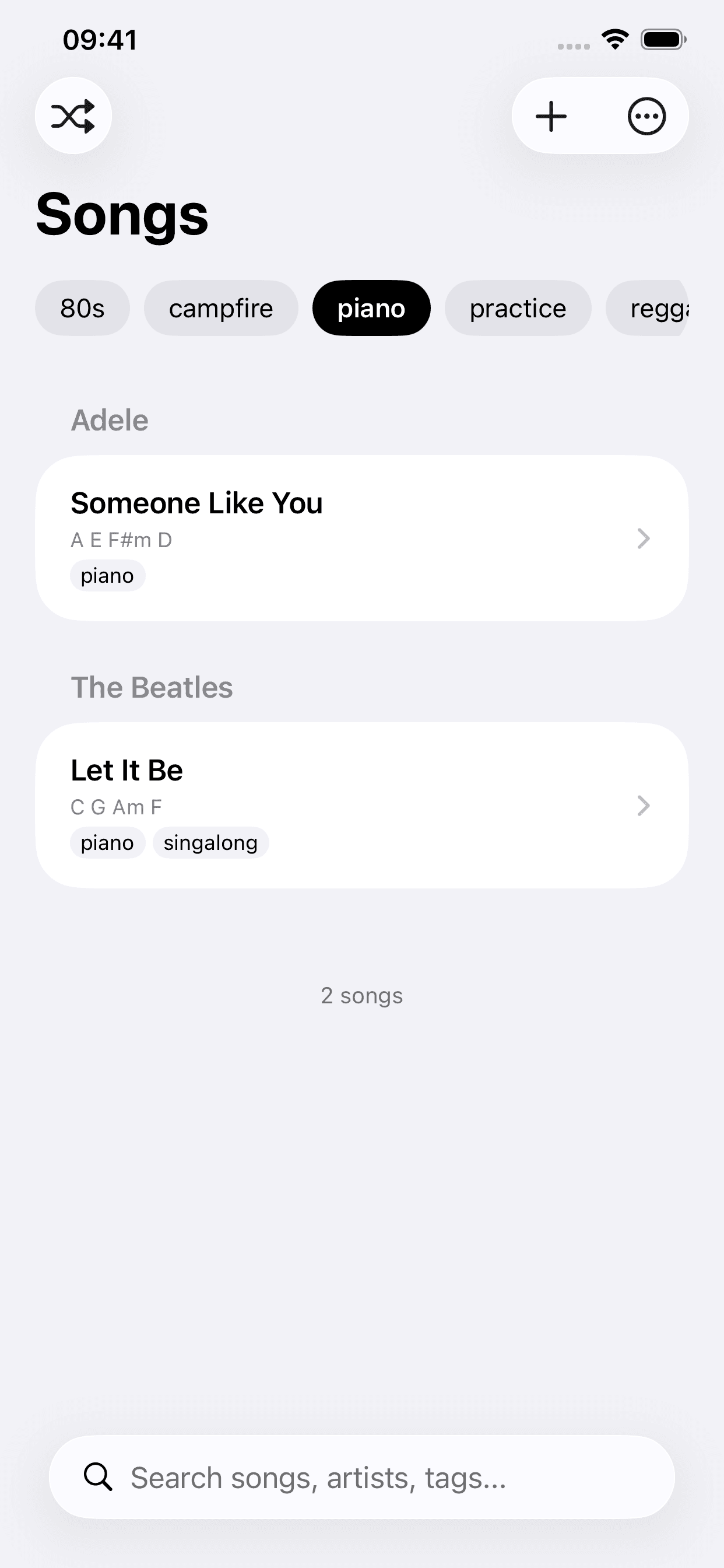 Tag filter